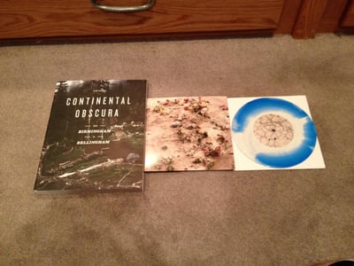 Manchester Orchestra///Minus The Bear - Continental Obscura Split (Sonic Blue w/ White Haze /800)