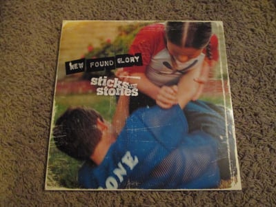 New Found Glory - Sticks and Stones 12" (Translucent Red Vinyl)