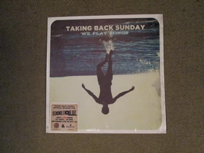 Taking Back Sunday - We Play Songs 12" (Black Vinyl) - 2012 RSD Release