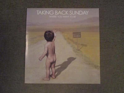 Taking Back Sunday - Where You Want To Be 12" (Translucent Green Vinyl)