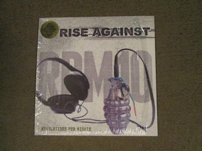 Rise Against - Revolutions Per Minute 12" (White Vinyl)