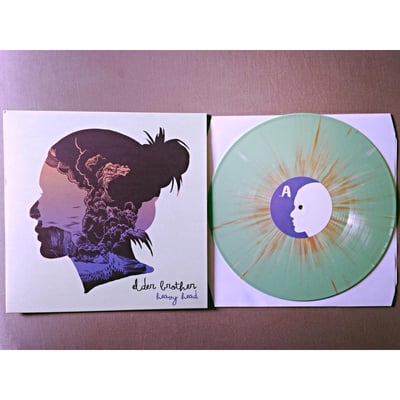 Elder Brother - Heavy Head - 1st Press - Mint w/White/Orange & Yellow Splatter - /200 - Pure Noise Records