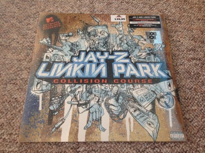 Jay Z/Linkin Park | Collision Course | 2014 | Blue Translucent | /2500 | Sealed