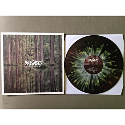 Brigades - Crocodile Tears - 1st Press - Swamp Green/Brown Smash w/White Splatter - /200 - Pure Noise Records