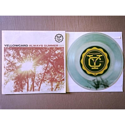 Yellowcard - Always Summer - 1st Press - Coke Bottle Clear (Acoustic Version) - /1000 - Hopeless Records