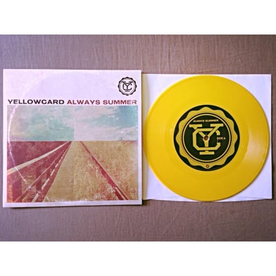 Yellowcard - Always Summer - 1st Press - Yellow - /1000 - Hopeless Records