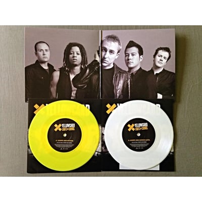 Yellowcard - Lights and Sounds Collection - 1st Press - Yellow and White 2x7" - /? - Capitol Records