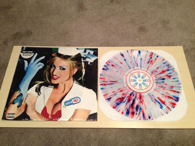 Blink-182 - Enema Of The State (Seventh Press: Clear w/ Blue and Red Splatter /2700)