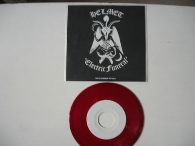 Helmet - Electric Funeral 7” - Red