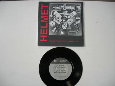 Helmet - Turned Out (Demos by Steve Albini) 7" - Black