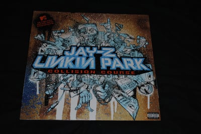 Jay-Z/Linkin Park - Collision Course | (Record Store Day 2014 - Transparent Blue - Bonus DVD - LT 2500) [2nd on Warner Bros. Records]
