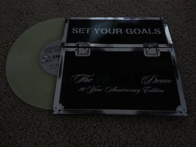 Set Your Goals - The Reset Demo (10th Anniversary) | Glow In The Dark w/ etched B-side | /100 | 2014 | CR001