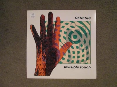 Genesis - Invisible Touch LP 12" (Black Vinyl)