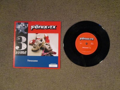 Fenix TX - Threesome 7" (Black Vinyl) - Limited # 513/????