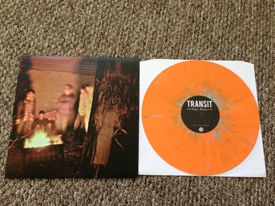 Transit - Stay Home - 2nd Press Halloween Orange W/Baby Blue Splatter /300