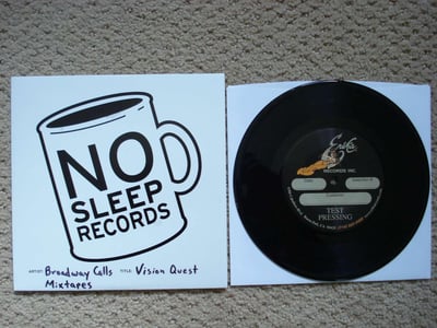 Broadway Calls/Mixtapes - Vision Quest (Black) Test Press 19/20