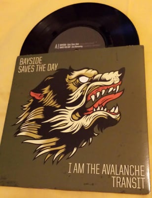Bayside / Saves the Day / I Am the Avalanche / Transit -Tour Split 7" (First Pressing /1500 Black)