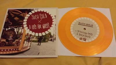 Such Gold / A Loss for Words -Split 7" (First Pressing /500 Yellow)