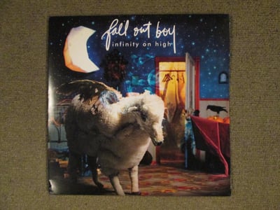 Fall Out Boy - Infinity On High Double LP 12" (Translucent White/Blue Splatter Vinyl)