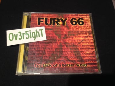 Fury 66 - For Lack Of A Better Word... (1997) Sessions Records