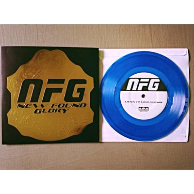 New Found Glory - Listen To Your Friends - 1st Press - Clear Blue - /1000 - Bridge Nine Records