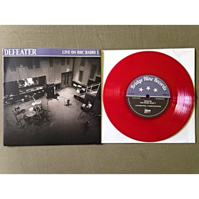 Defeater - Live on BBC Radio 1 - 1st Press - Red - /600 - Bridge Nine Records