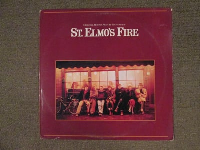 OST: St. Elmo's Fire - The Original Motion Picture Soundtrack LP 12" (Black Vinyl)
