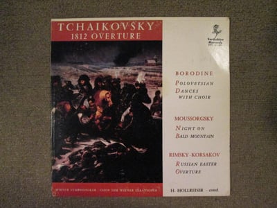 WORLD: Vienna Symphony Orchestra - Performs Tchaikovisy, Bordin, Mussorgsky, &amp; Rimsky-Korsakov LP 12" (Black Vinyl)
