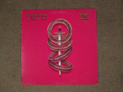 TOTO - IV LP 12" (Black Vinyl)
