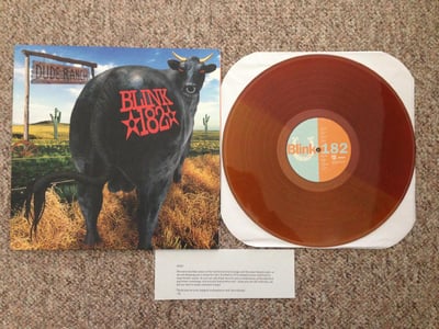 blink-182 | Dude Ranch | 2010 | Misprint | Clear Brown/Orange Split | /147