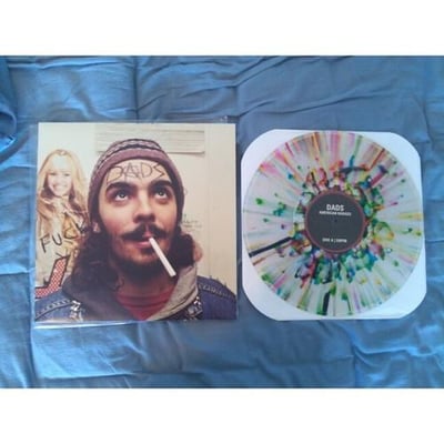 Dads "American Radass (This is Important)" Flannel Gurl Records. 3rd Press. Clear w/ splatter/200