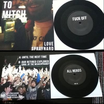 Spraynard "To Mitch" Yo-Yo Records. 1st Press. Black/300