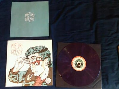 Posture & The Grizzly "Busch Hymns" Broken World Media. 1st Press. Random Mix/150 (purple-ish)