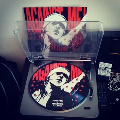 Against Me! "Reinventing Axl Rose" No Idea Records- 37th pressing Picture Disc/1029