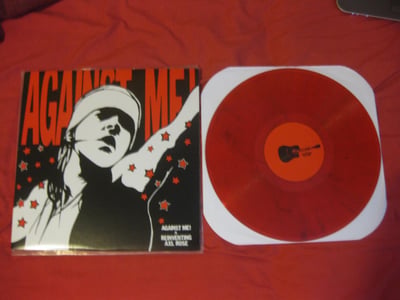 Against Me! "Reinventing Axl Rose" No Idea Records- 21st Pressing Strawberry Jam/51