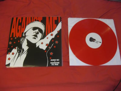 Against Me! "Reinventing Axl Rose" No Idea Records- 24th Pressing 180 Gram Red/400