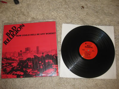Bad Religion "How Could Hell Be Any Worse?" Epitaph Records. ??Press. Black/???