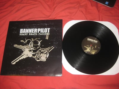 Banner Pilot "Heart Beats Pacific" Fat Wreck Chords. ? Press. Black/???
