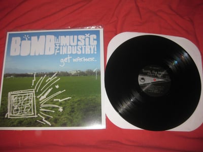 Bomb the Music Industry! "Get Warmer" Asian Man Records- 5th Press Black/500