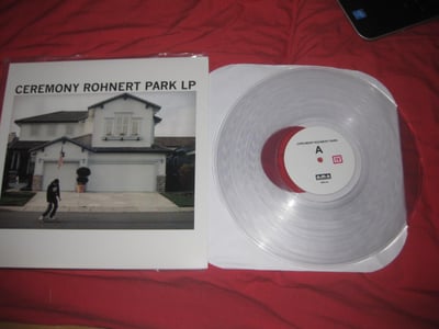 Ceremony "Rohnert Park LP"- Bridge Nine Records. 4th Press. Clear w Label Stamp/1000