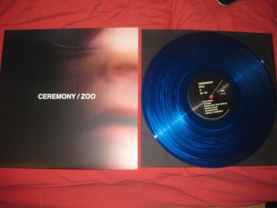 Ceremony "Zoo" - Matador Records. First Press. Blue/300 (Tour Exclusive Version)