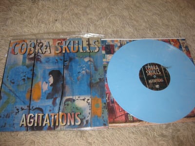 Cobra Skulls "Agitations" Fat Wreck Chords- 1st Press- Light Blue/434