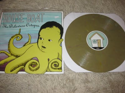 House Boat "The Delaware Octopus" It's Alive Records. 1st Press. Olive/95