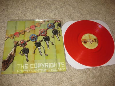 The Copyrights "North Sentinel Island" Red Scare/It's Alive Records. 1st Press. Clear Red/100