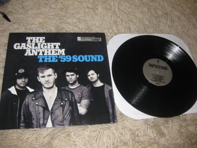 The Gaslight Anthem "The '59 Sound" SideOneDummy/XOXO Records. Black.
