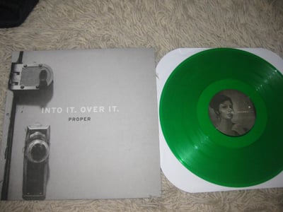 Into it. Over it. "Proper" No Sleep Records. 2nd Press. Dark Forest Green (clear)/500