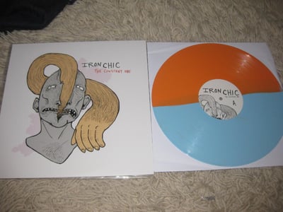 Iron Chic "The Constant One" Bridge Nine. 1st Press. Half Blue-Half Orange/1000