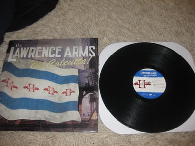 The Lawrence Arms "Oh! Calcutta!" Fat Wreck. ?? Press. Black???