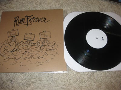 Run, Forever "The Devil, Death, And Me" Solidarity Recordings-1st Press w/Screen Printed Cover 11/140