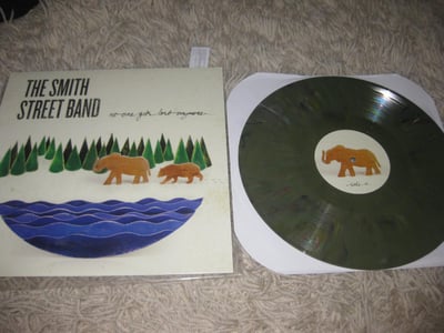 The Smith Street Band "No One Gets Lost Anymore" Asian Man Records. 1st Press. Random/600 (Green Marble)